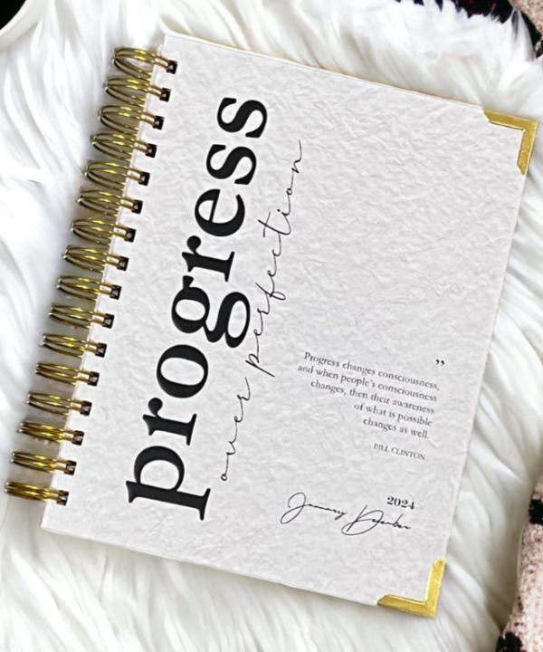 2024 Progress Over Perfection Planner