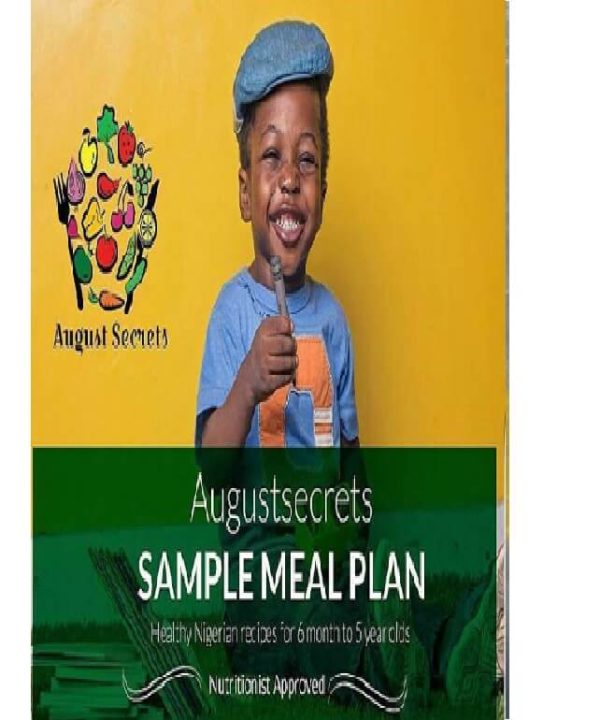 Augustsecrets Meal Plan Book