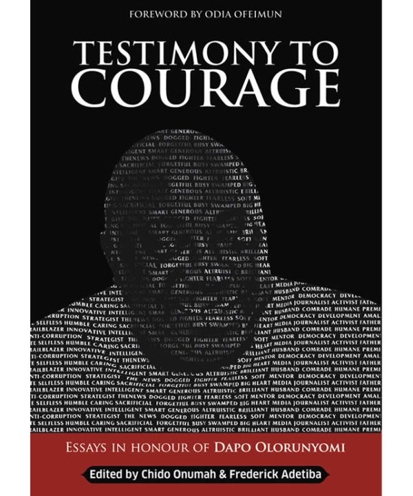 Testimony To Courage - Cover: Hard Cover
