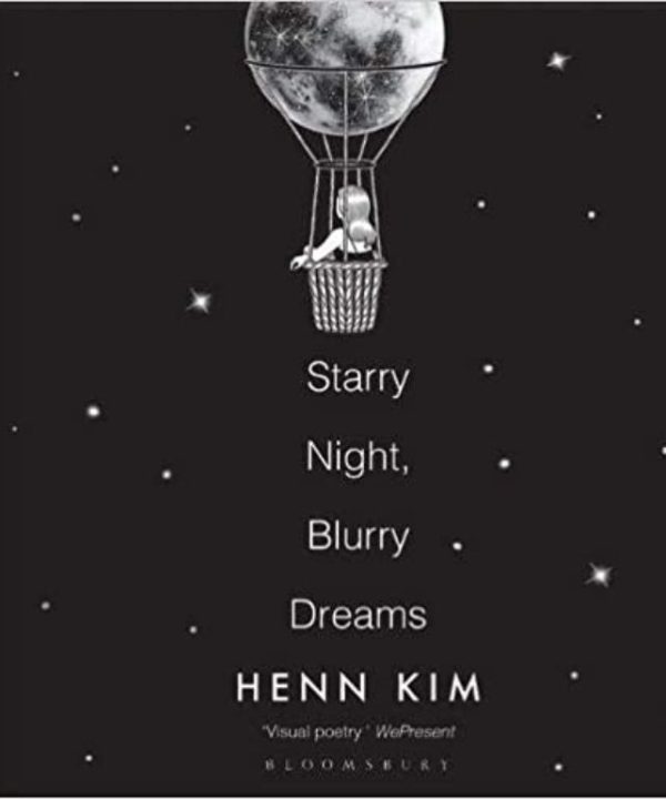 starry night blurry cream book