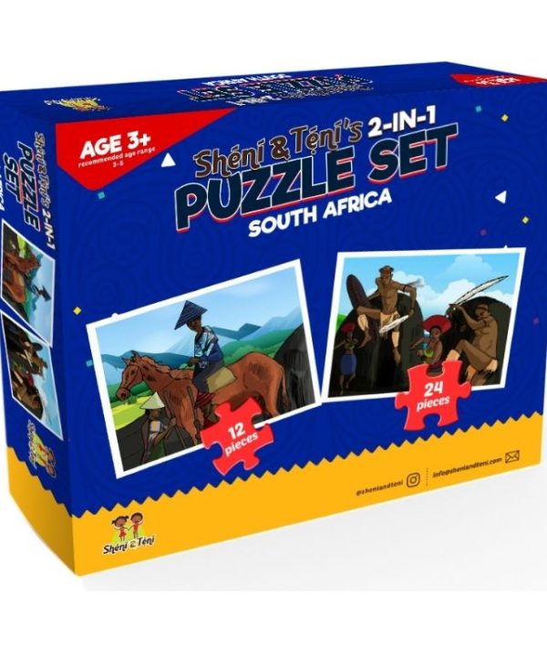 Sheni and Teni's 2-in-1 Puzzle Set - South Africa