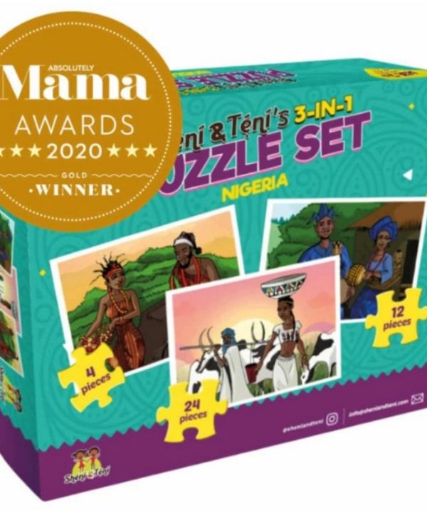 Sheni and Teni's 3-in-1 Puzzle Set - Nigeria