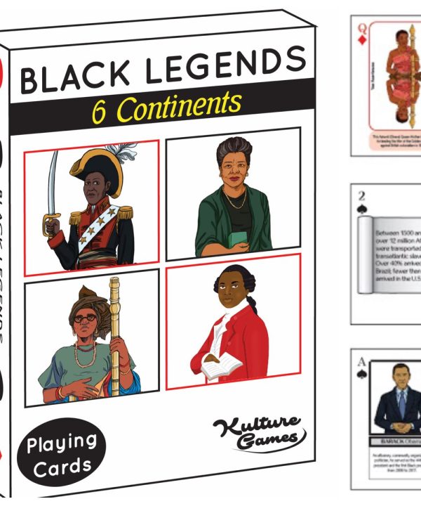 Playing Cards: Black Legends