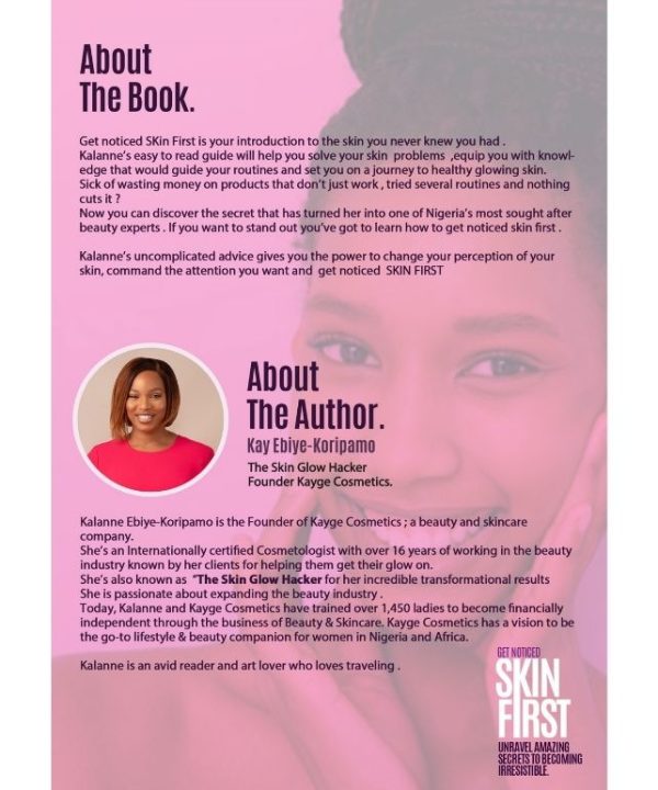 Alternative view of Get Noticed Skin First - Unravel amazing secrets to being Irresistible