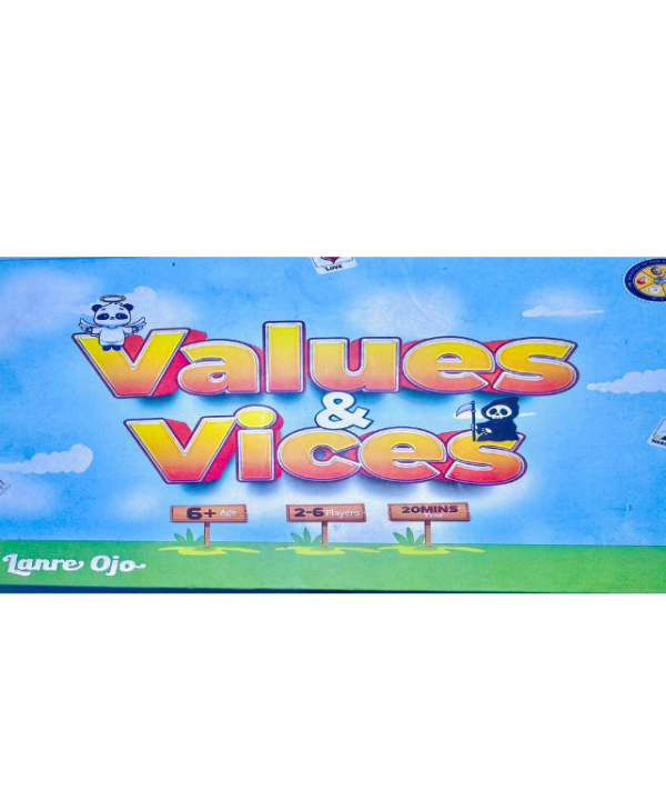 Values and Vices Board Game