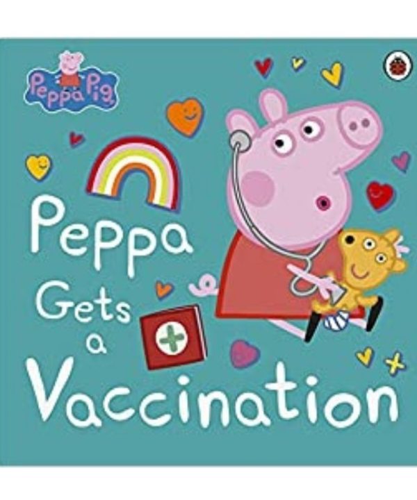 peppa gets vaccination book
