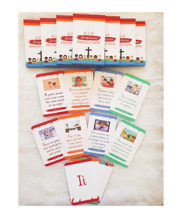 A-Z of Scriptures Memory Cards