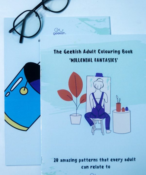 The Geekish Adult Colouring Book