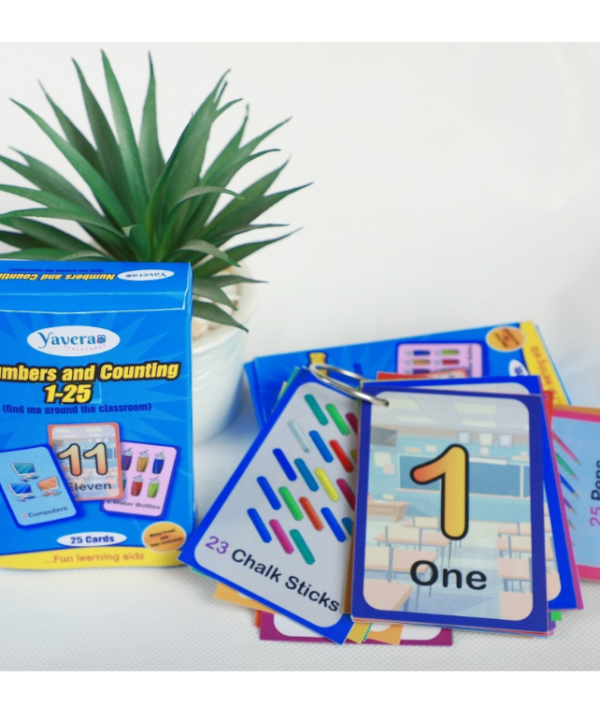 Yavera Numbers and Counting Flashcards