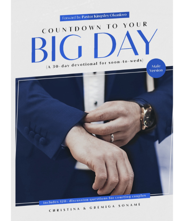 COUNTDOWN TO YOUR BIG DAY (MALE EDITION)