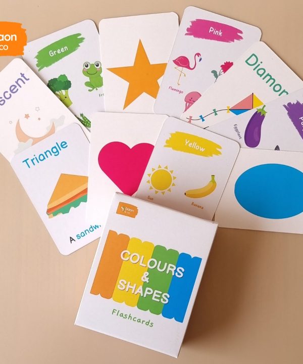 Colours & Shapes Flashcards