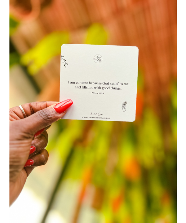 Affirmation Cards (Christian Edition)