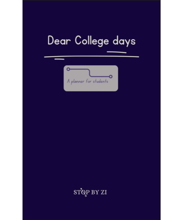 Dear College Days (3-Month Planner)