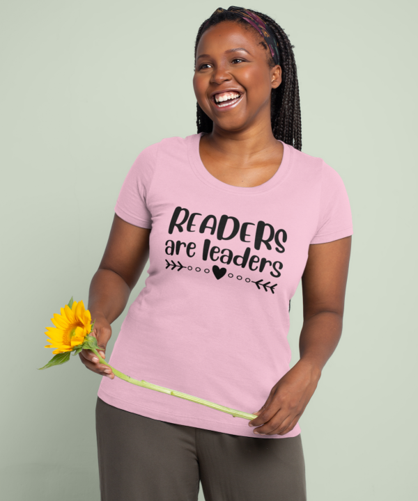 "Readers Are Leaders" -Bookish Tees