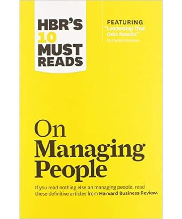 HBR's 10 Must Reads on Managing People books