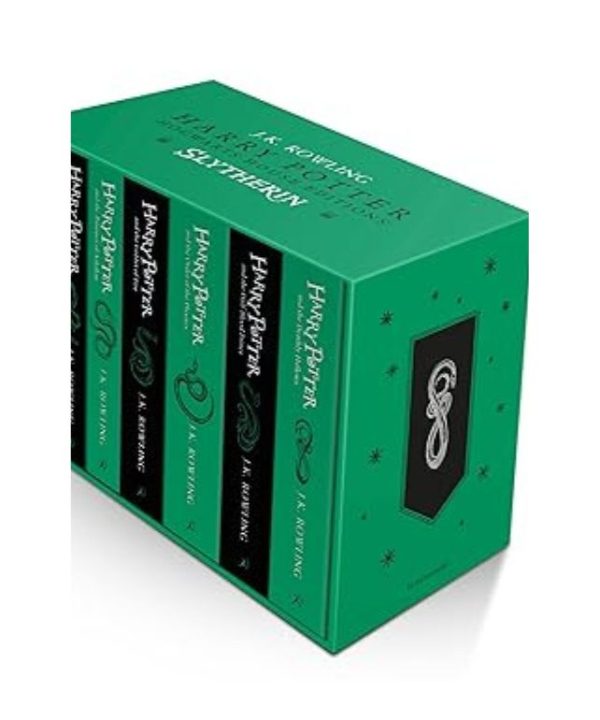 Harry Potter Slytherin House Editions books