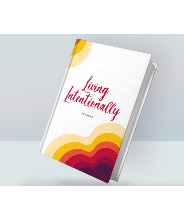 Alternative view of Living Intentionally Planner