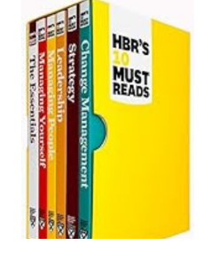 HBR's 10 Must Reads Collection 6 Books Box Set (Change Management, Strategy, Leadership, Managing People, Managing Yourself, The Essentials)