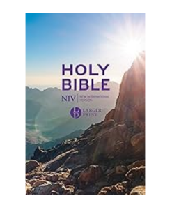 NIV Larger Print Personal Value Hardback Bible