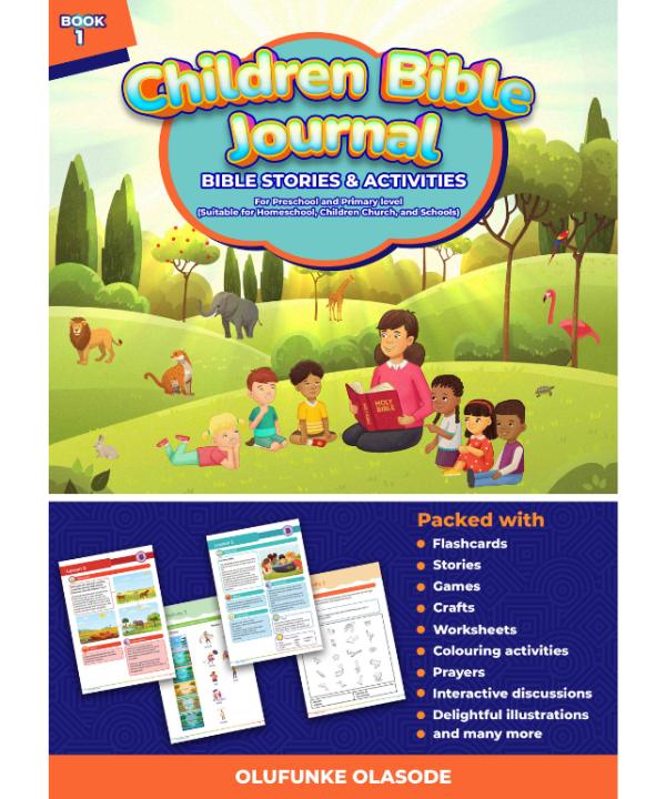 Children Bible Journal: Bible Stories & Activities