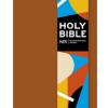 NIV Pocket Brown Soft-tone Bible with Clasp (new edition)