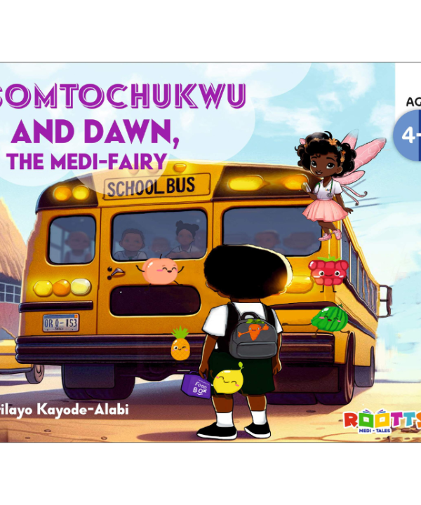Somtochukwu and Dawn, the Medi-Fairy