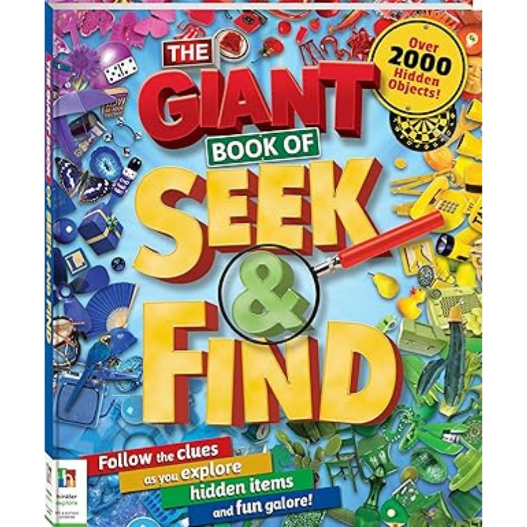 The Giant Book of Seek and Find by Hinkler