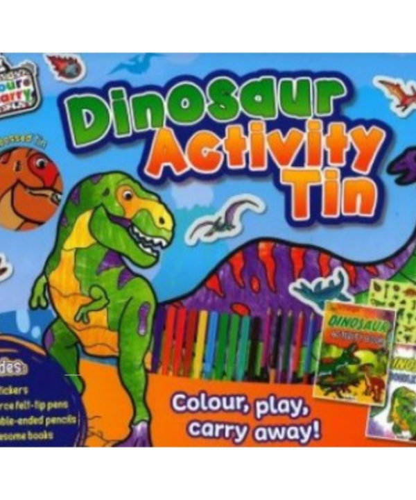 Tin Activity Cases Dinosaur by Bookoli