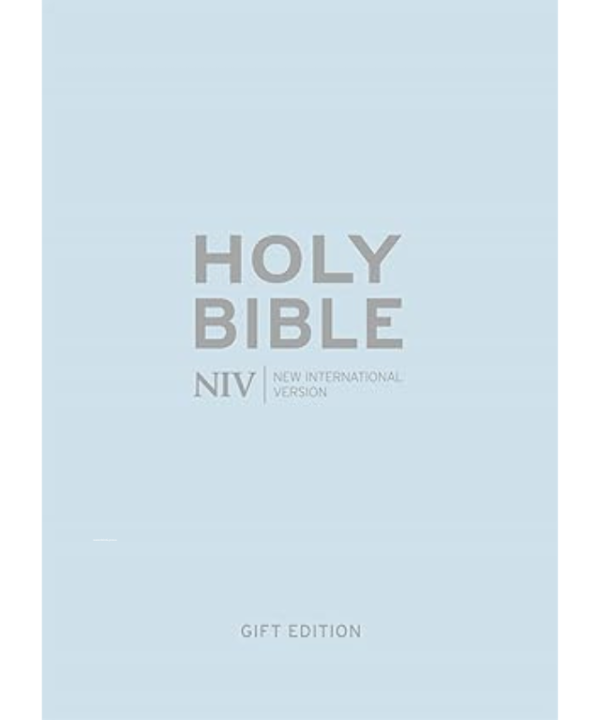 NIV Pocket Pastel Blue Soft-tone Bible by New International Version