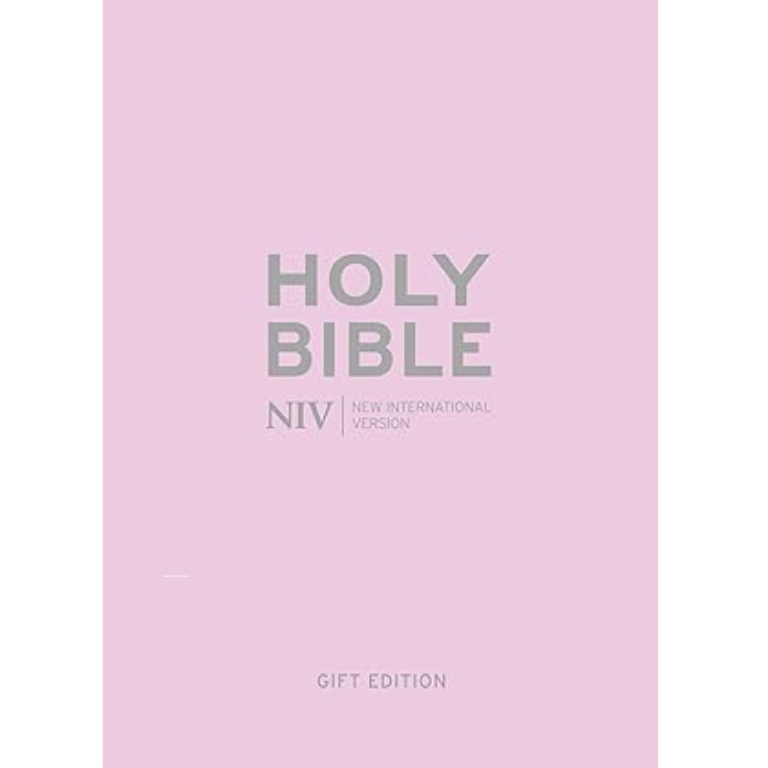 NIV Pocket Pastel Pink Soft-tone Bible by New International Version