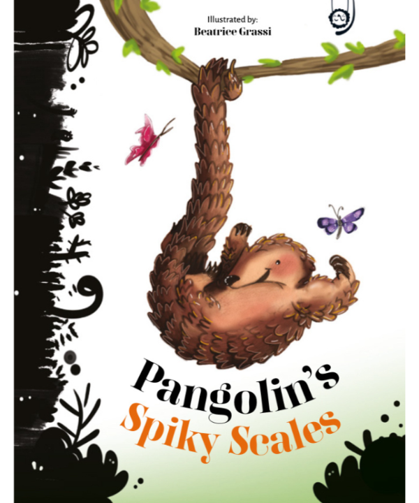 Pangolin's Spiky Scales