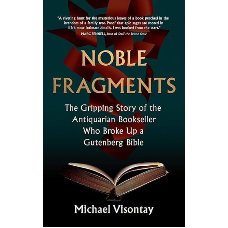 noble fragments by Michael Visontay