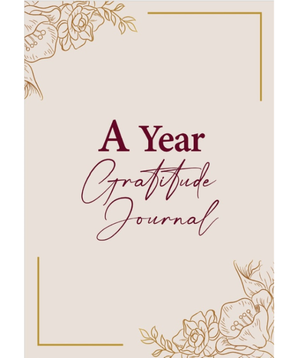 A year gratitude journal by Aarinola Okusanya